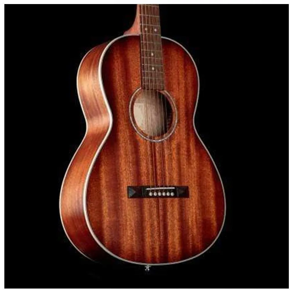 Cort AP550M Parlour Acoustic Guitar All Mahogany Open Pore - Image 2