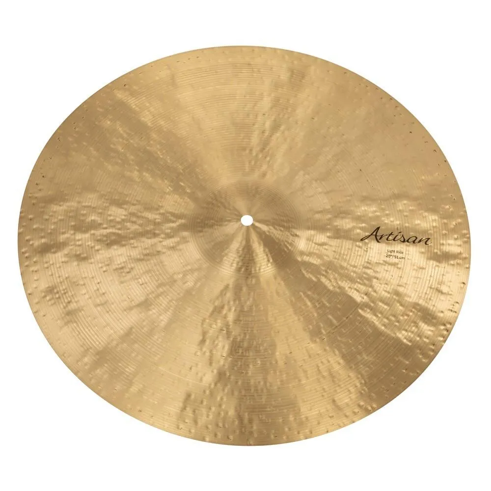 Sabian A2010 Artisan Series Artis Ride Light Natural Finish B20 Cymbal 20in - Image 2