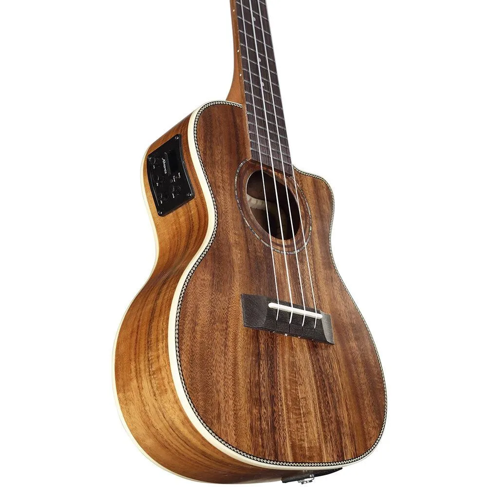 Alvarez AU90SCE Artist Series Soprano Acoustic/Electric Ukulele Cutaway - Image 2