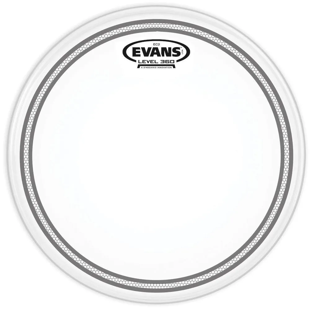 Evans EC2 Coated Drum Head, 8 Inch - Image 2