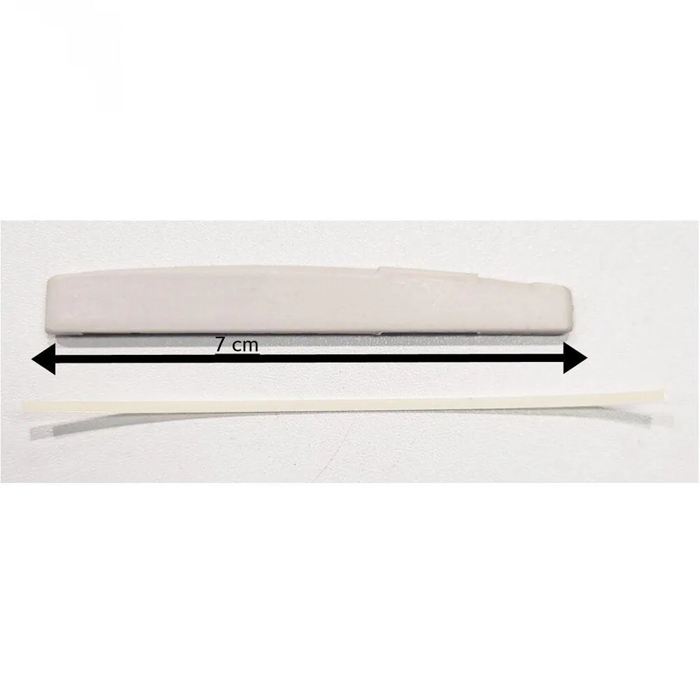 Big Bang Tone Plastic Saddle for Acoustic Guitar Saddle - Image 2
