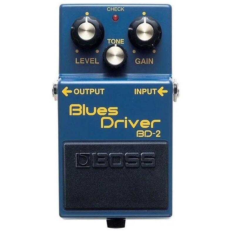 Boss BD-2 Blues Driver Guitar Effects Pedal with Boss BIC10A Instrument Cable - Image 2
