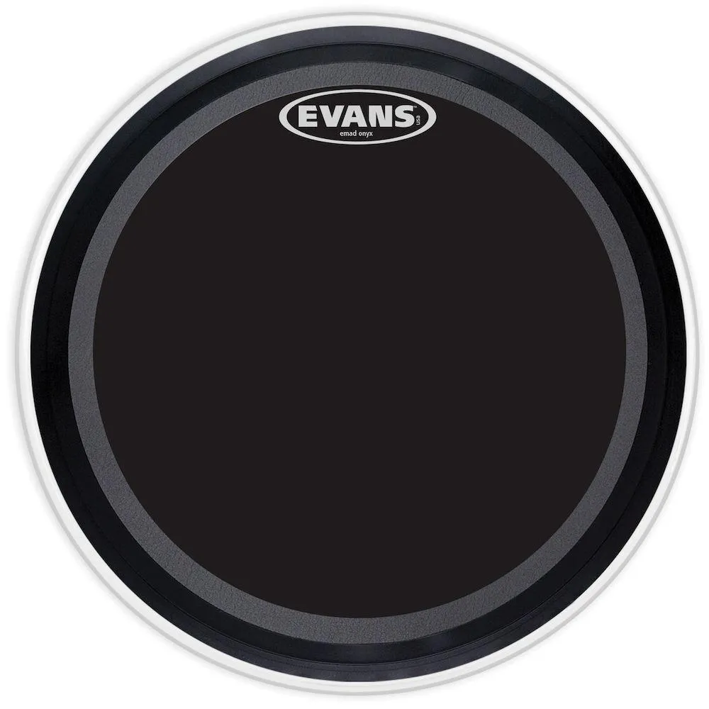 Evans EMAD Onyx Bass Drum Head, 18 Inch - Image 2
