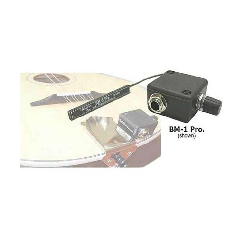 Schatten BM-1 PRO Passive Bouzouki / Mandola / Mandolin Pickup with Volume contr - Image 2