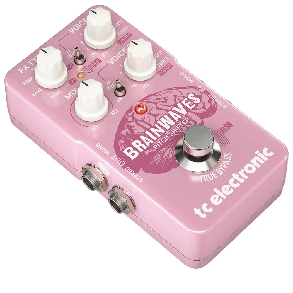 TC Electronic Exceptional Studio-Grade Brainwaves Pitch Shifter Pedal - Image 2