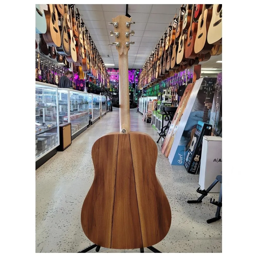 Cole Clark Fat Lady 1 Acoustic / Electric Guitar - Left Hand Bunya / Mahogany - Image 2