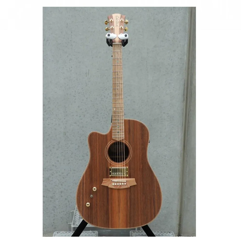 Cole Clark Fat Lady 2EC Humbucker Acoustic / Electric Guitar Left Hand - Image 2