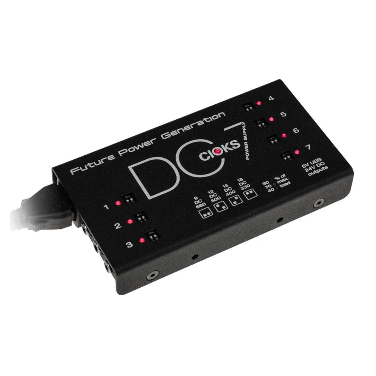 CIOKS DC7 9V / 12V / 15V / 18V DC Universal Power Supply with 7 Isolated Outputs - Image 2