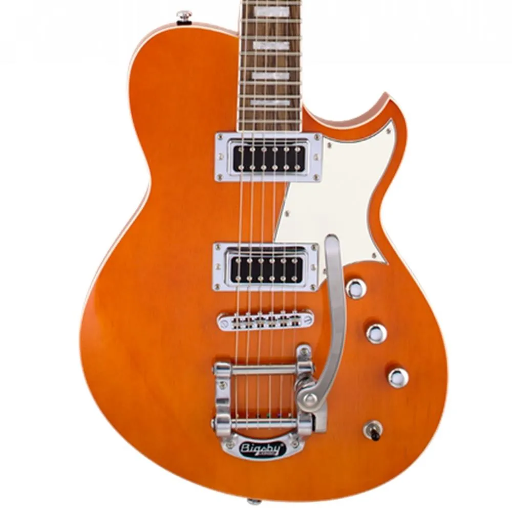 Reverend Contender RB Electric Guitar with Pau Ferro Fingerboard - Rock Orange - Image 2