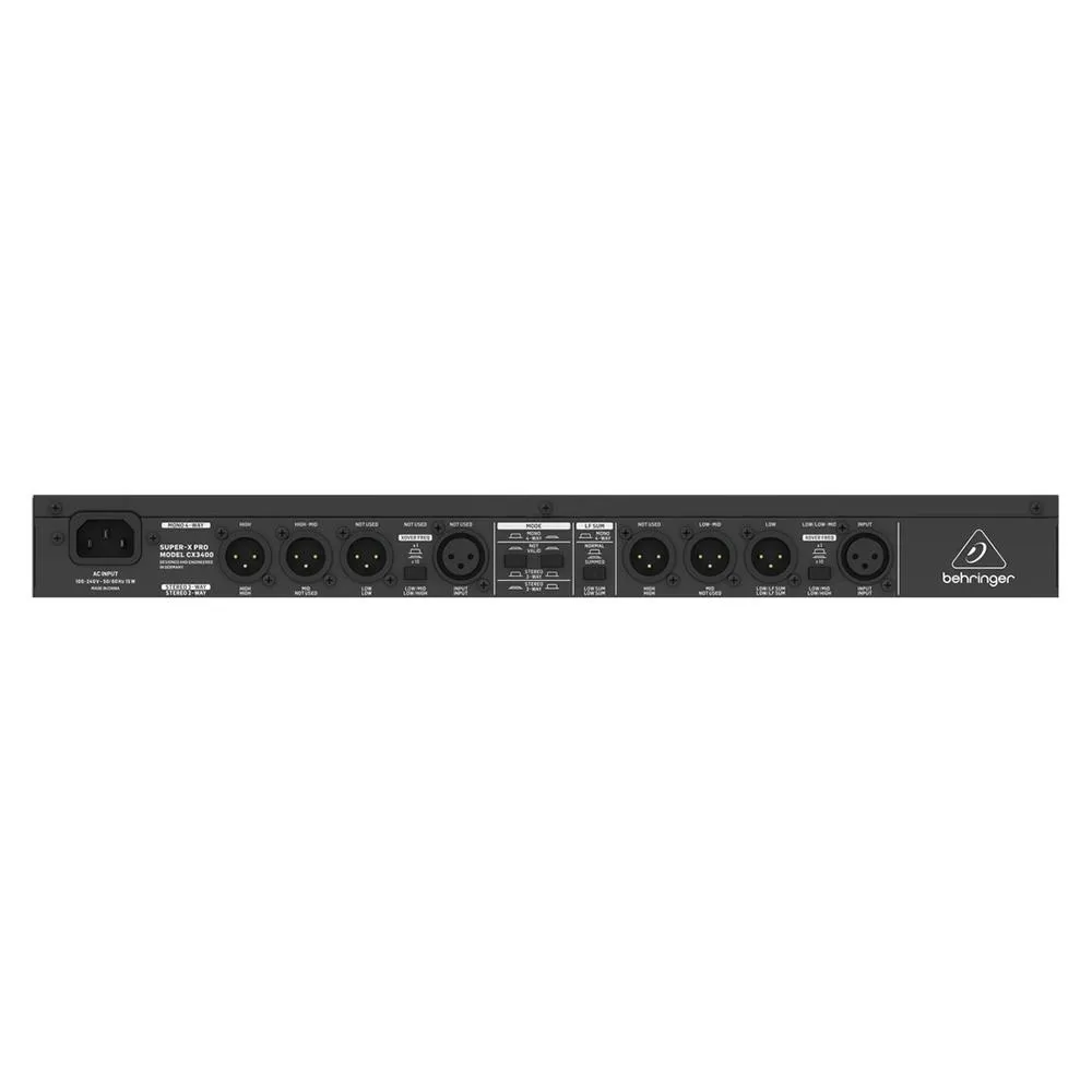 The Behringer Professional High-Precision Super-X Pro CX3400 V2 Crossover - Image 2