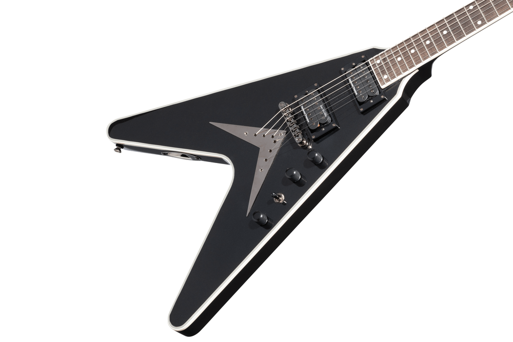 Epiphone Dave Mustaine Flying V Custom Electric Guitar - Black - Image 2