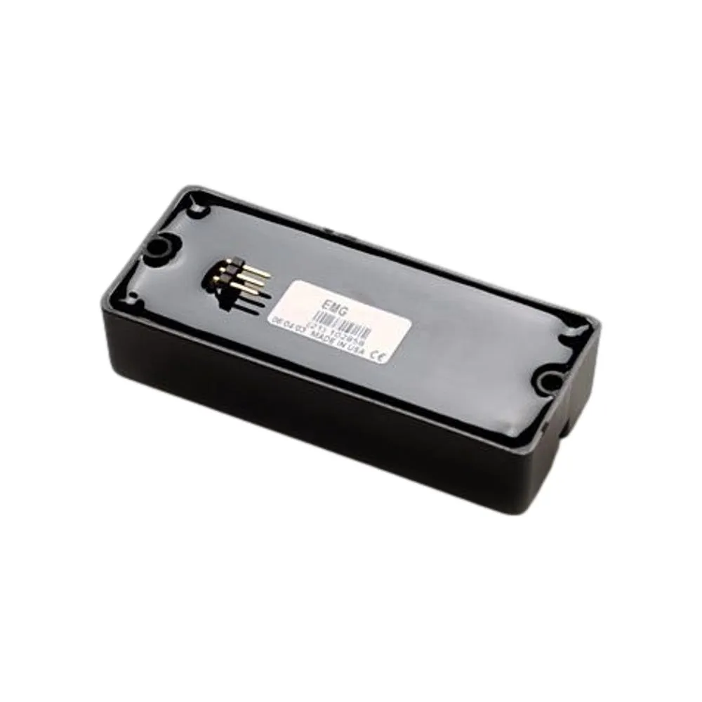EMG 35P4 Active Soapbar 4 String Bass Pickup with Pots and Wiring Black - Image 2