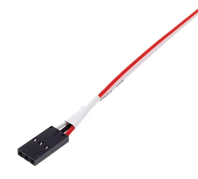 EMG CBLQC 3 Pin Quick Connection Cable for Active Hard Wired EMG Pickups 12 Inch - Image 2