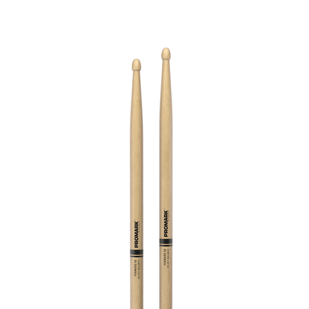 Promark Forward 5B .595" Hickory Acorn Wood Tip - Image 2