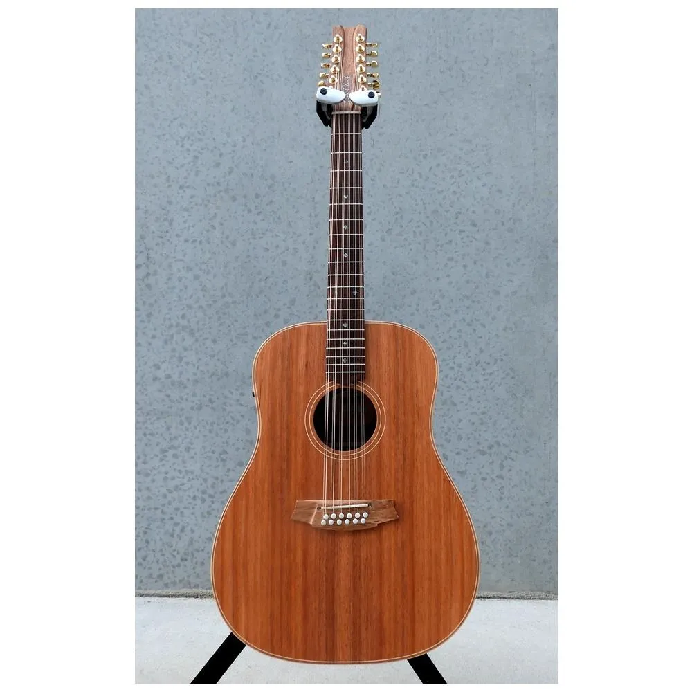 Cole Clark 12-String Fat Lady All Blackwood Acoustic / Electric Guitar - Image 2