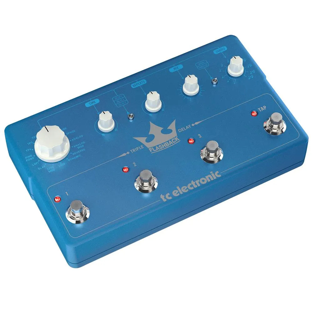 TC Electronic Intuitive Three-Engine Flashback Triple Delay Effects Pedal - Image 2