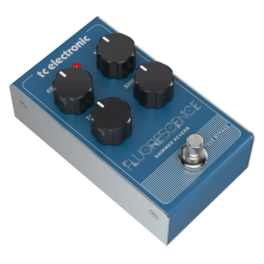 TC Electronic Shimmering Flourescence Shimmer Reverb Guitar Effects Pedal - Image 2