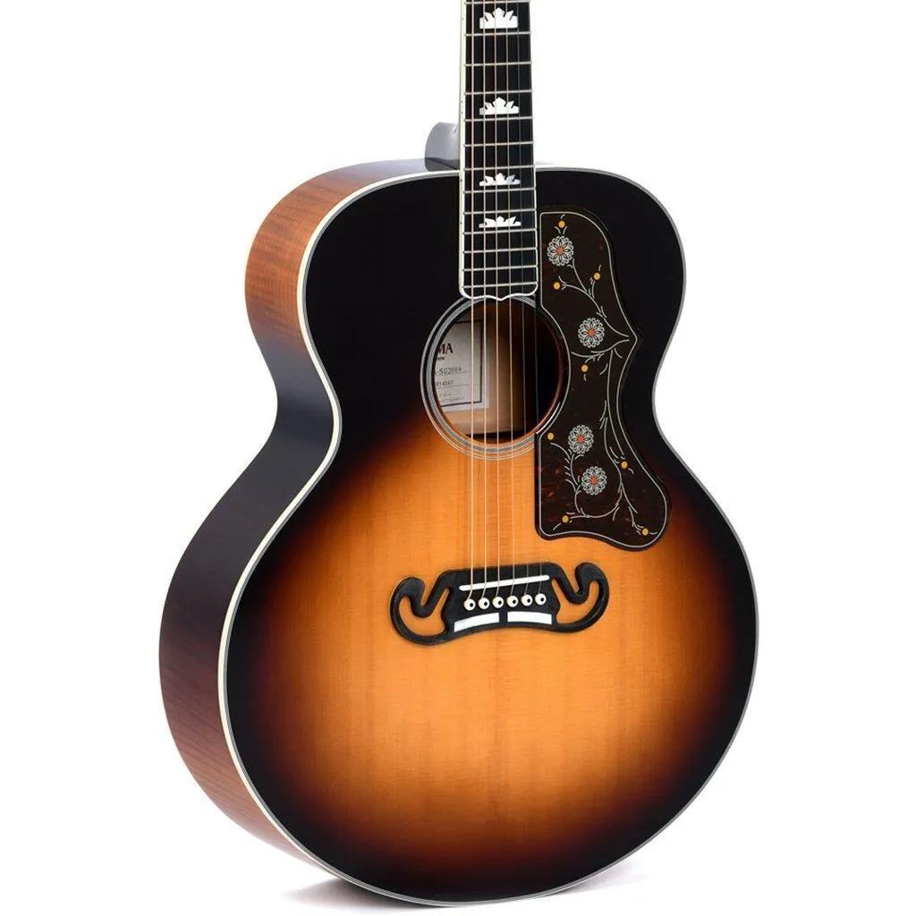 Sigma GJA-SG200 Maple Acoustic / Electric Guitar w/ Fishman Sonitone - Image 2