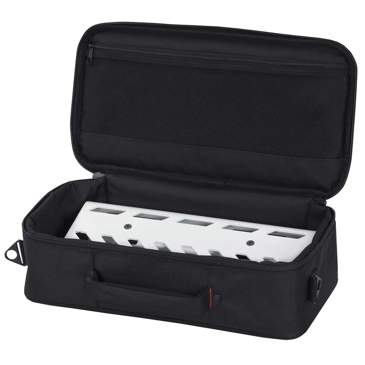 Gator Small Pedalboard with Bag - 15.75"x7" White - Image 2