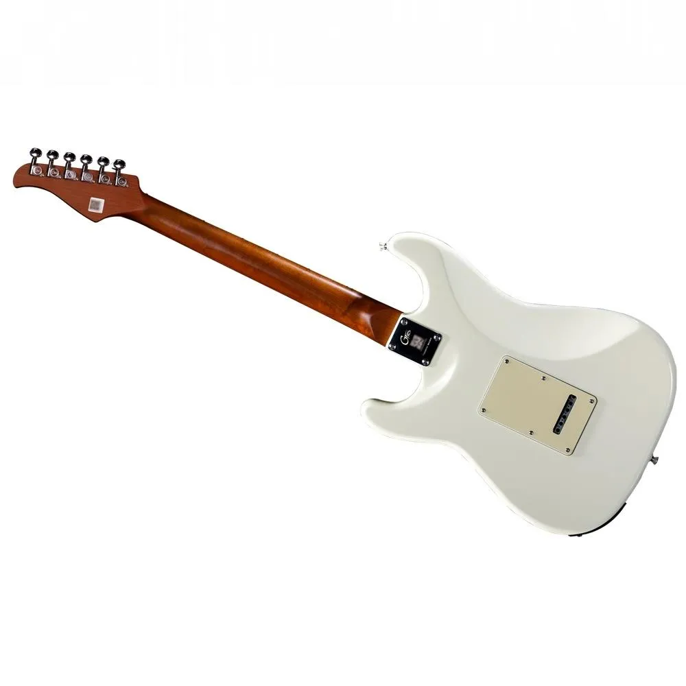 Mooer GTRS S800 Intelligent Electric Guitar White c/w Amp & Footswitch - Image 2