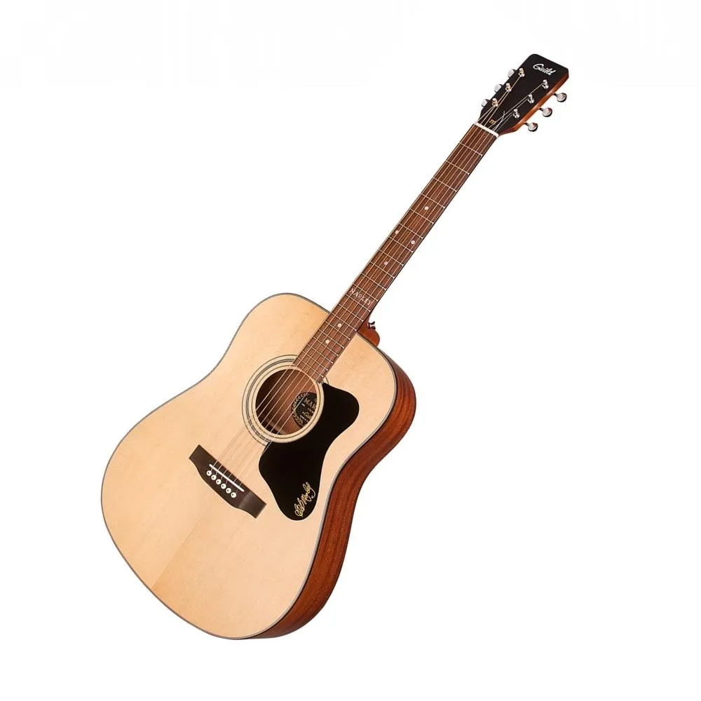 Guild A-20 Marley Acoustic Guitar - Natural Satin - Image 2