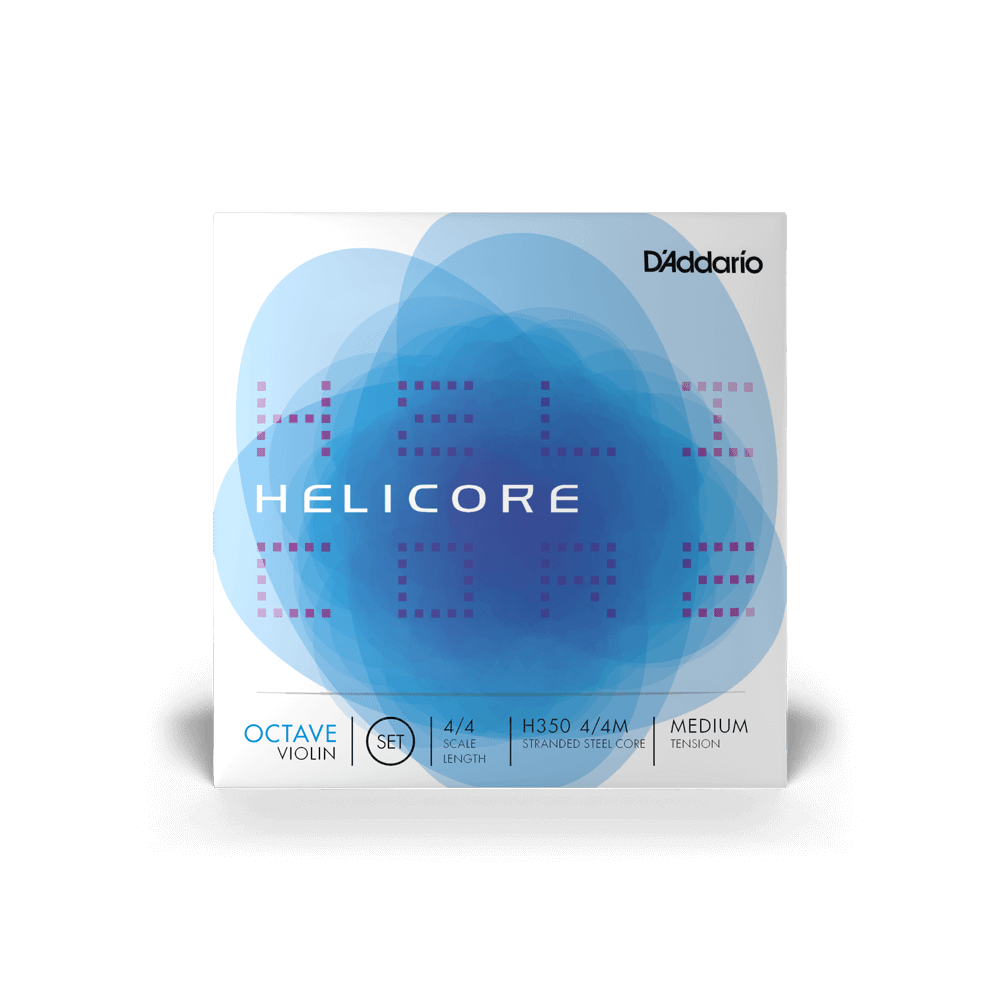 D'Addario Helicore Octave Violin String Set, 4/4 Scale, Medium Tension - Image 2
