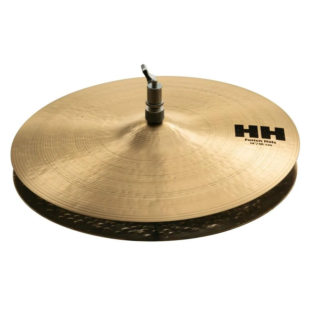 Sabian HH11450 HH Fusion Hi-Hats Brilliant Finish B20 Bronze Cymbal 14in - Image 2