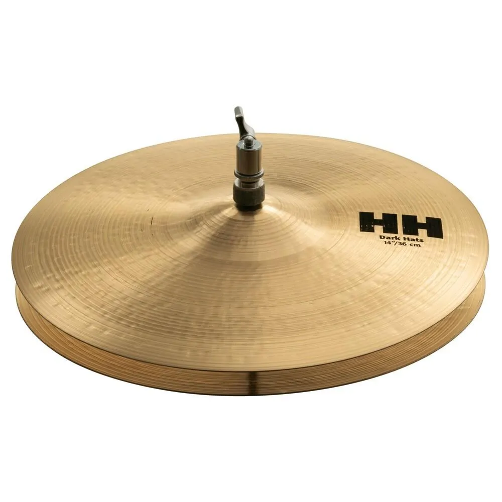 Sabian HH11473 HH Series Dark Hi-Hats Natural Finish B20 Bronze Cymbal 14in - Image 2