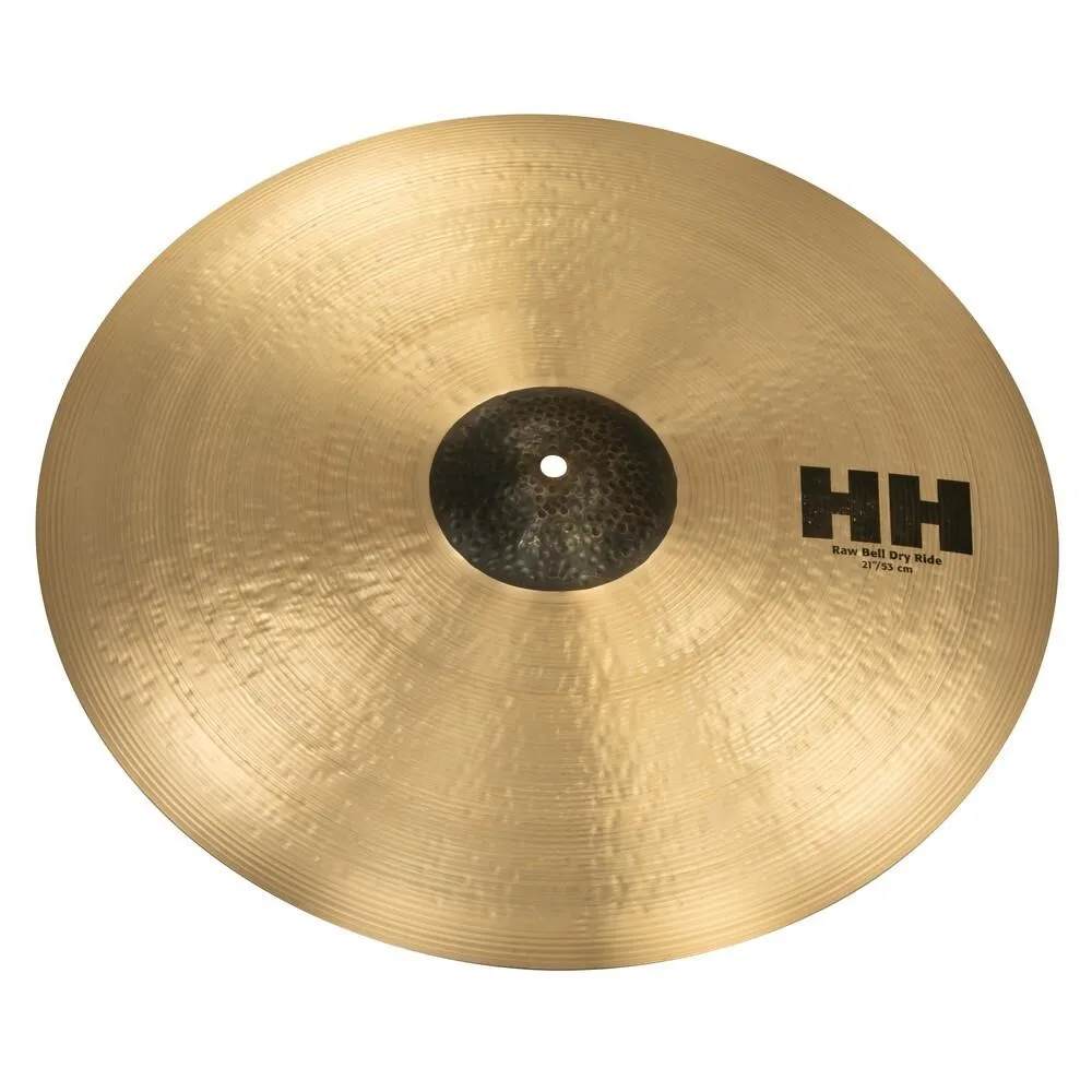 Sabian HH12172 HH Series Raw-Bell Dry Ride Natural Finish B20 Bronze Cymbal 21in - Image 2