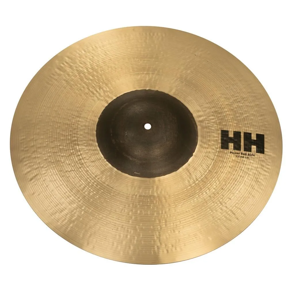 Sabian HH12258 HH Series Power Bell Ride Natural Finish B20 Bronze Cymbal 22in - Image 2