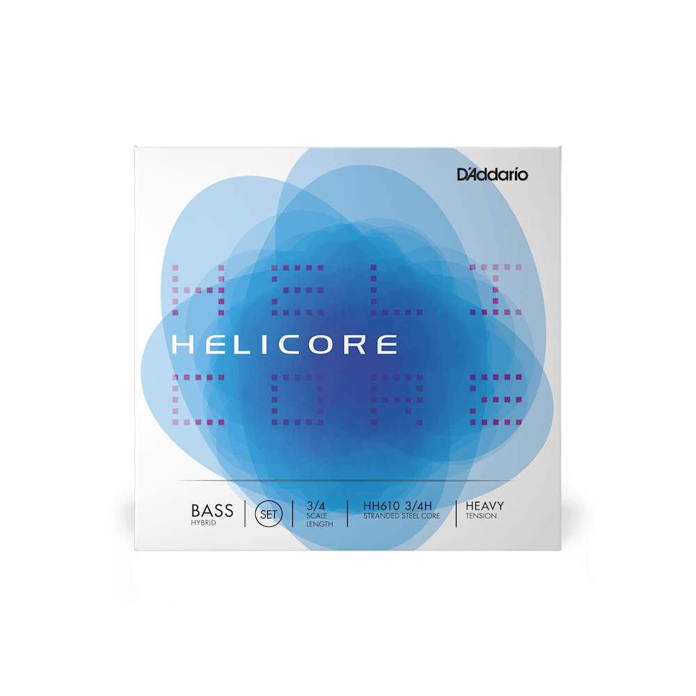 D'Addario Helicore Hybrid Bass Single E String, 3/4 Scale, Heavy Tension - Image 2