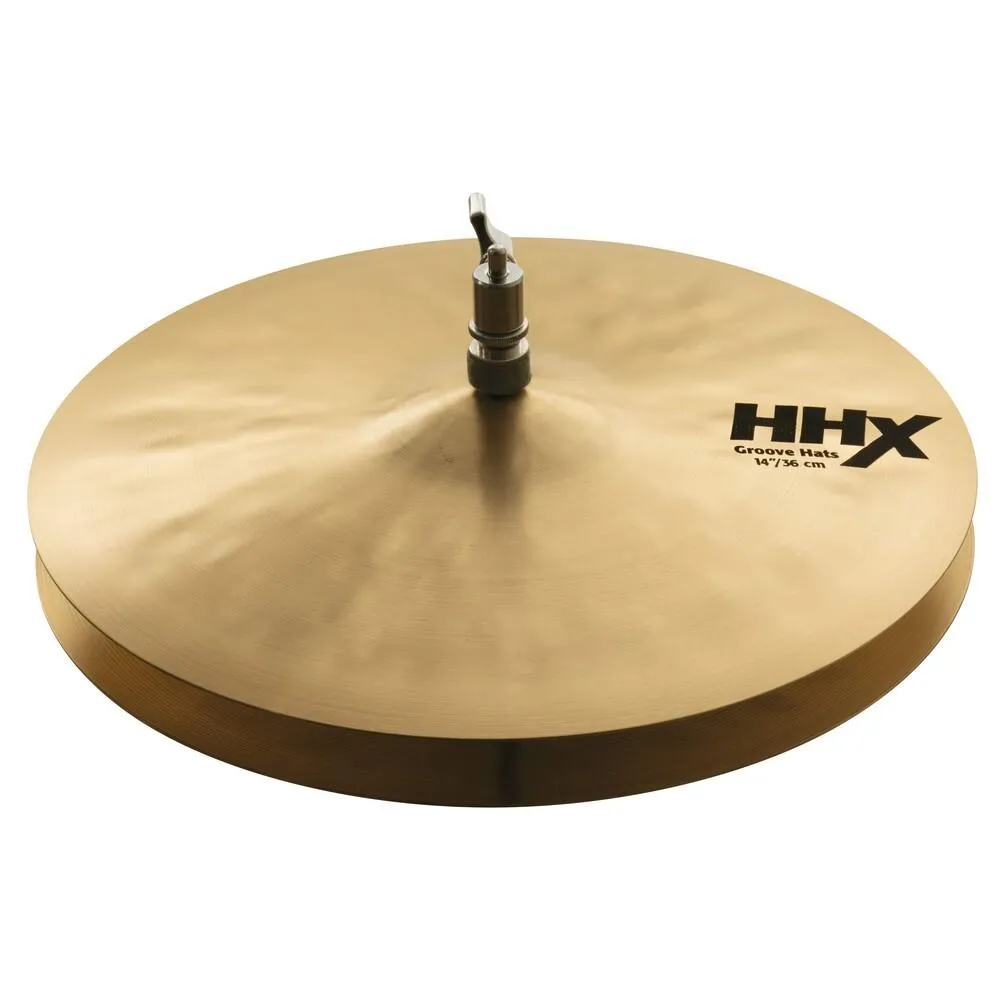 Sabian HHX11489XN HHX Series Groove Hi-Hats Dark Modern B20 Bronze Cymbal 14in - Image 2