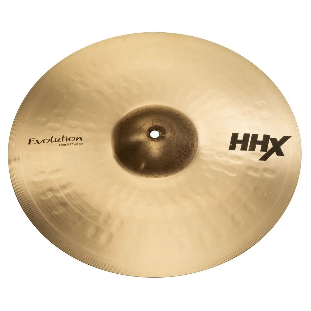 Sabian 11706XEB HHX Series Thin B20 Brilliant Finish Dark EVO Crash Cymbal 17in - Image 2