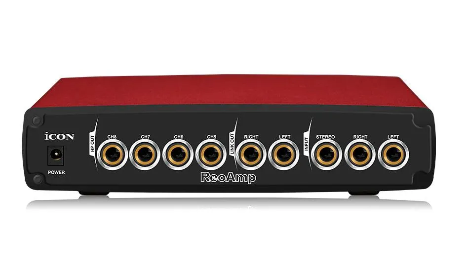 iCON Pro Audio | ReoAmp 4 Channel Headphone Amp 8 outputs - Image 2