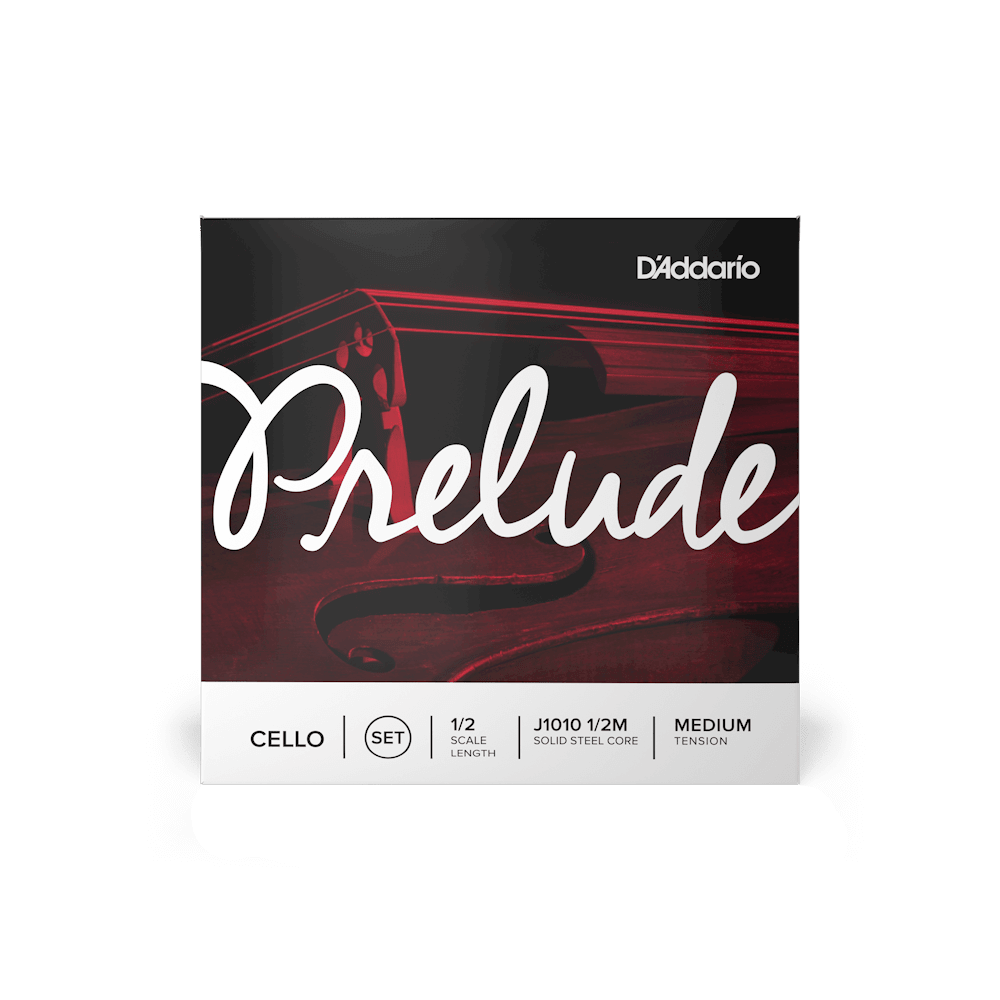 D'Addario Prelude Cello String Set, 1/2 Scale, Medium Tension - Image 2