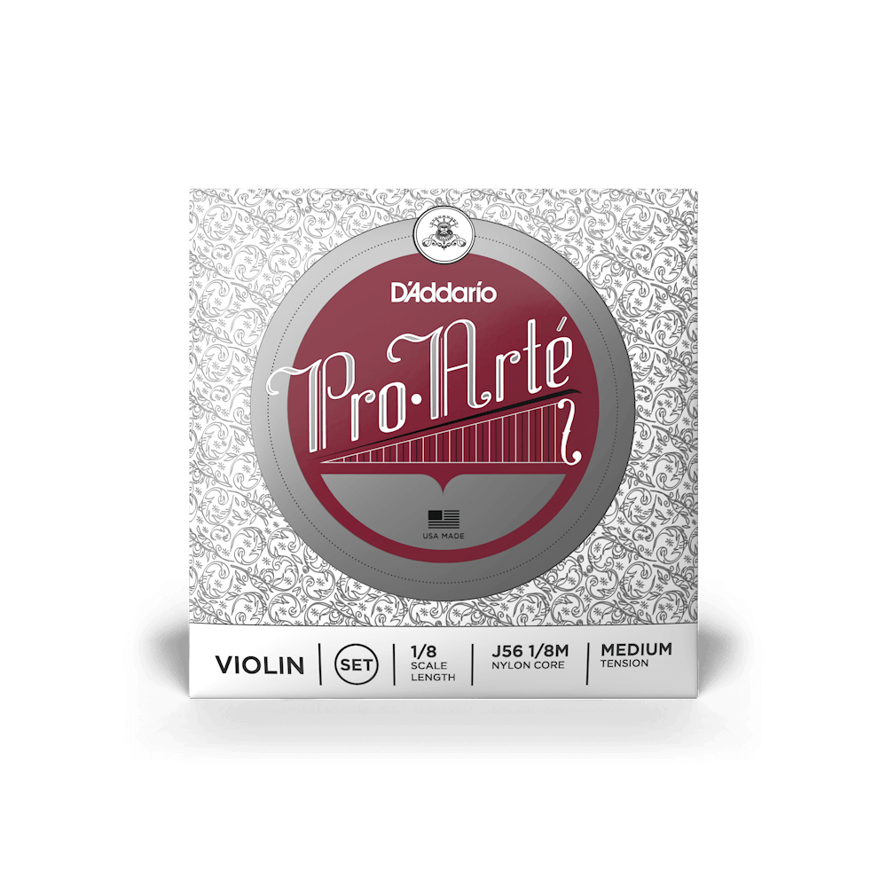 D'Addario Pro-Arte Violin Single D String, 1/8 Scale, Medium Tension - Image 2