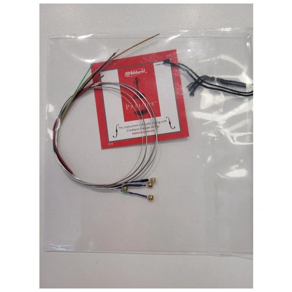 D'Addario Prelude Violin String Set 1/16 Scale Medium Tension 4 Strings E A D G - Image 2