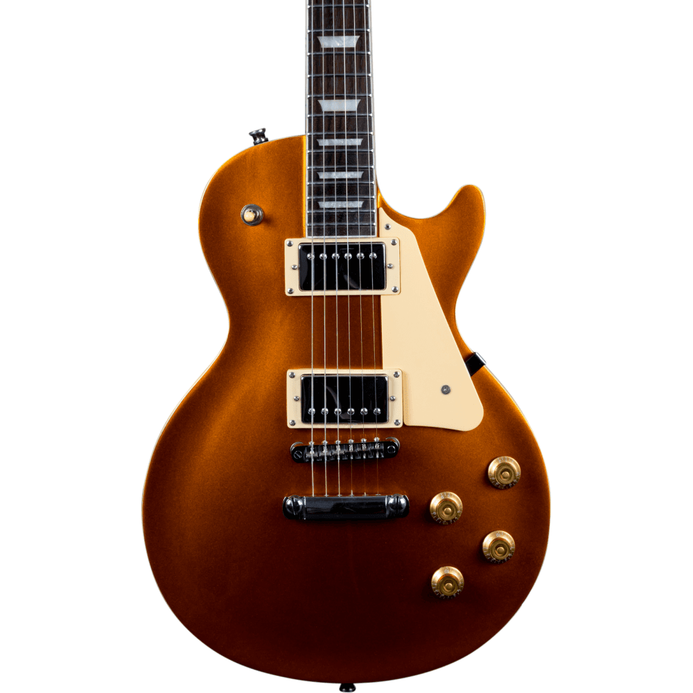 Jet JL-500-GD Single Cut Electric Guitar - cherry burst - Image 2