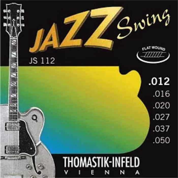 Thomastik-Infeld Jazz Swing Flatwound Electric Guitar Strings 12 - 50 4 Sets - Image 2