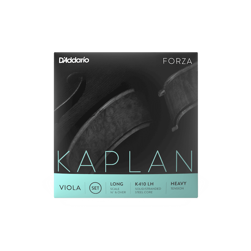 D'Addario Kaplan Forza Viola String Set, Long Scale, Heavy Tension - Image 2