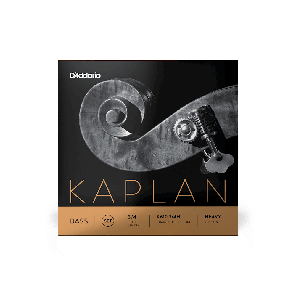 D'Addario Kaplan Bass Single C (Extended E) String, 3/4 Scale, Heavy Tension - Image 2