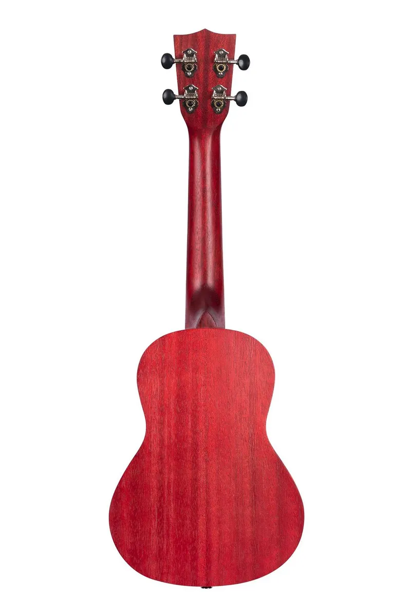 Kala Adobe Red Watercolor Meranti Concert Ukulele - Image 2