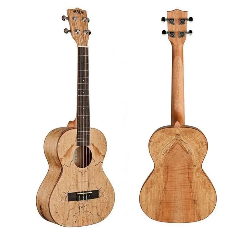 Kala Tenor Ukulele Spalted Maple KA-SMT Grover Tuners Aquila Strings - Image 2