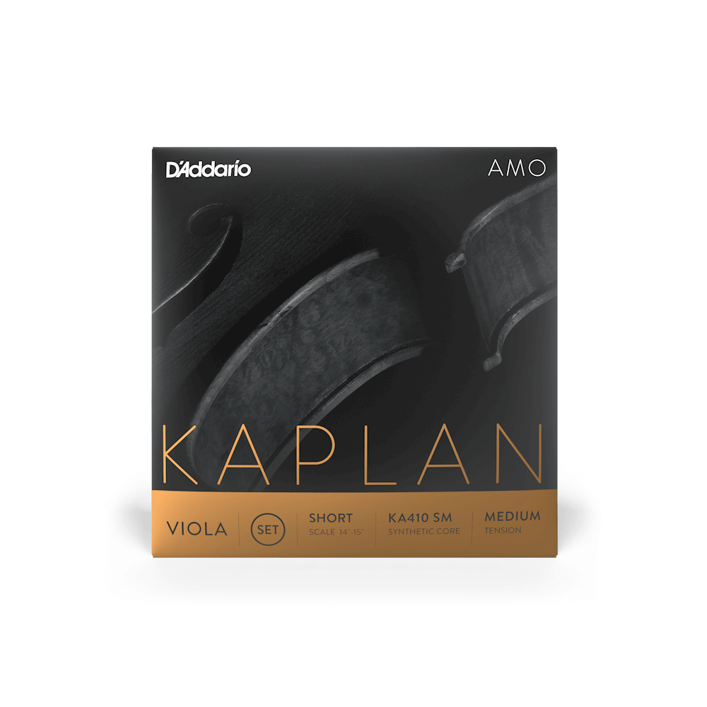 D'Addario Kaplan Amo Viola String Set, Short Scale, Medium Tension - Image 2