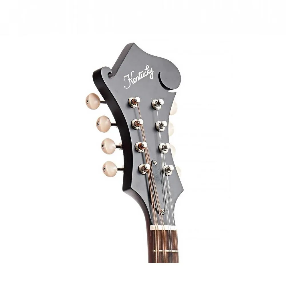 Kentucky KM-606 Standard F-Style Mandolin - Satin Brown w/Bag - Image 2
