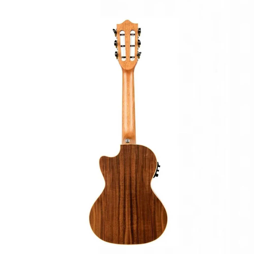 Lanikai AC6CET Acacia 6-String Acoustic-Electric TENOR Ukulele - Natural - Image 2