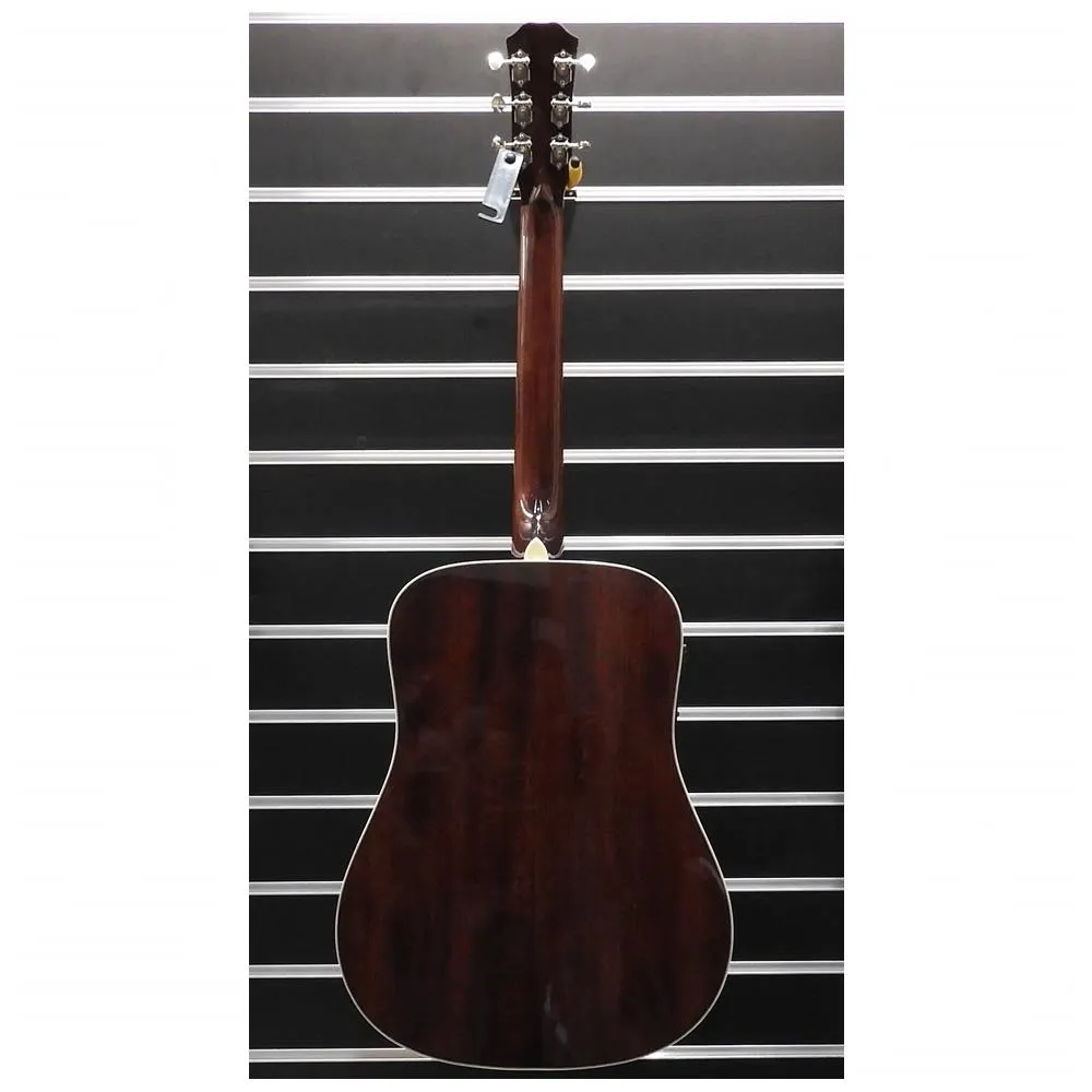 LA Guitars all Solid wood Dreadnought Acoustic Guitar - Image 2