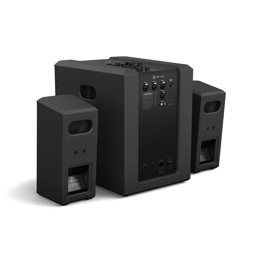 LD Systems DAVE 10 G4X 10″ Split PA System 680W - Image 2