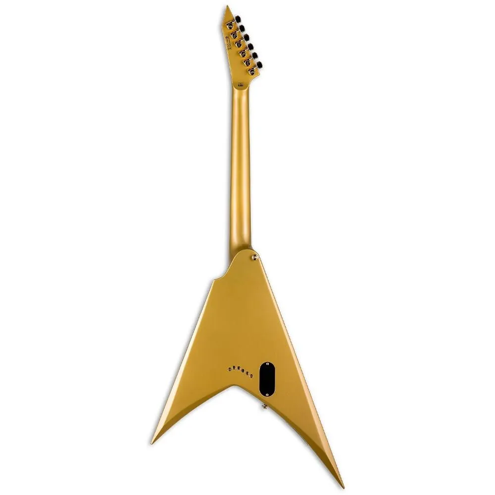 ESP LTD KH-V (Metallic Gold) Kirk Hammett Signature Series Electric Guitar - Image 2