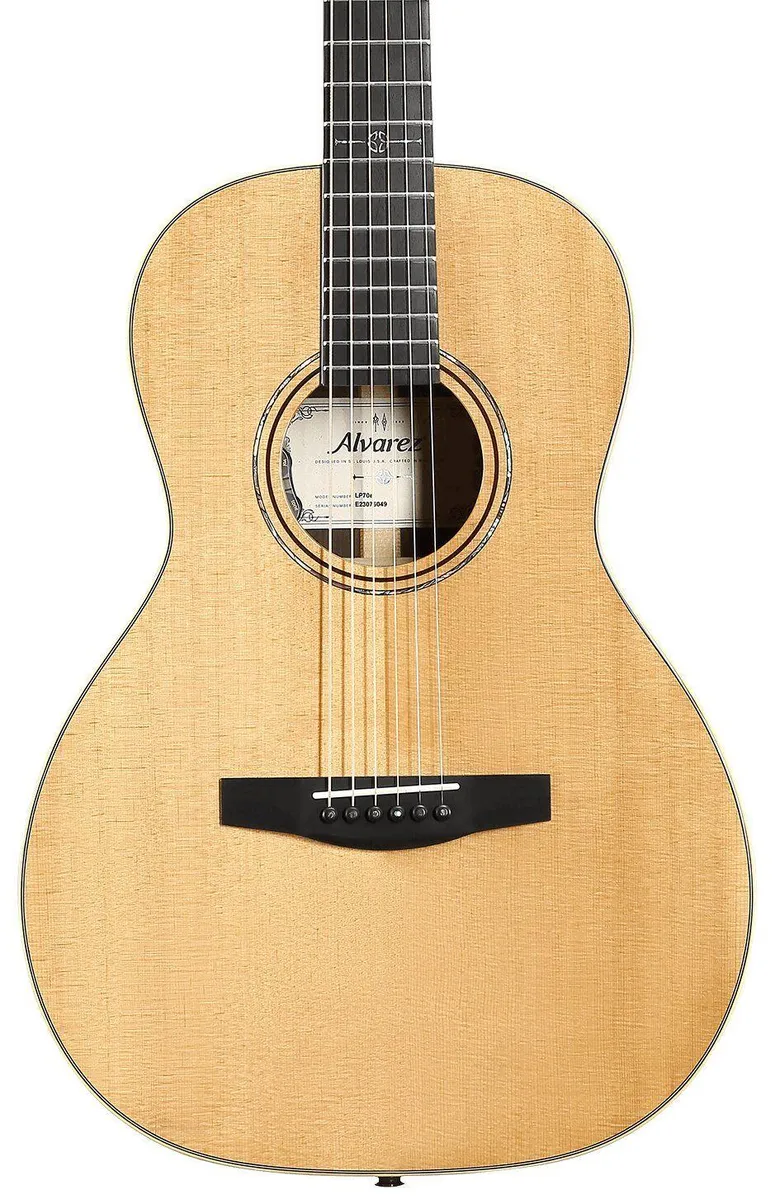 Alvarez laureate Parlor 70E Acoustic / Electric Guitar - Spruce / Rosewood - Image 2